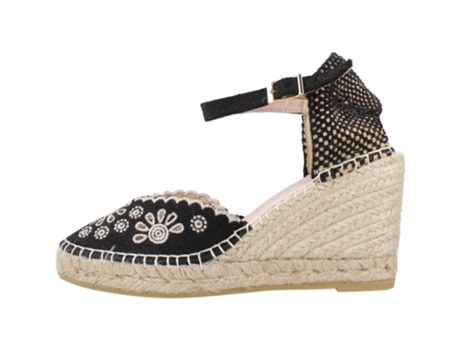 Sapatos de Mulher MACARENA Tecido Preto (39)