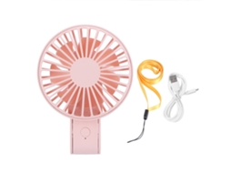 Ventilador De Pescoço Laxiscreed Com 7 Lâminas, Portátil, Recarregável E De Três Velocidades
