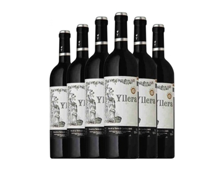 Vinho YLLERA Tempranillo Vino de la Tierra de Castilla y León Crianza Garrafa Pequena (0.18 L - 6 Unidades)