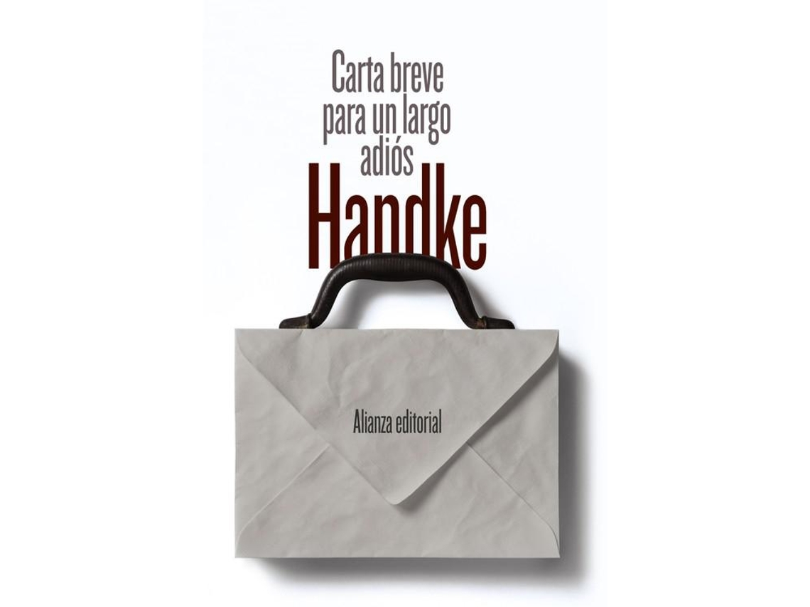 Livro Carta breve para un largo adiós de Peter Handke (Espanhol)