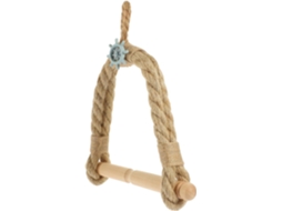 Suporte Para Toalhas De Banheiro, Rattan, Pendurar Na Parede