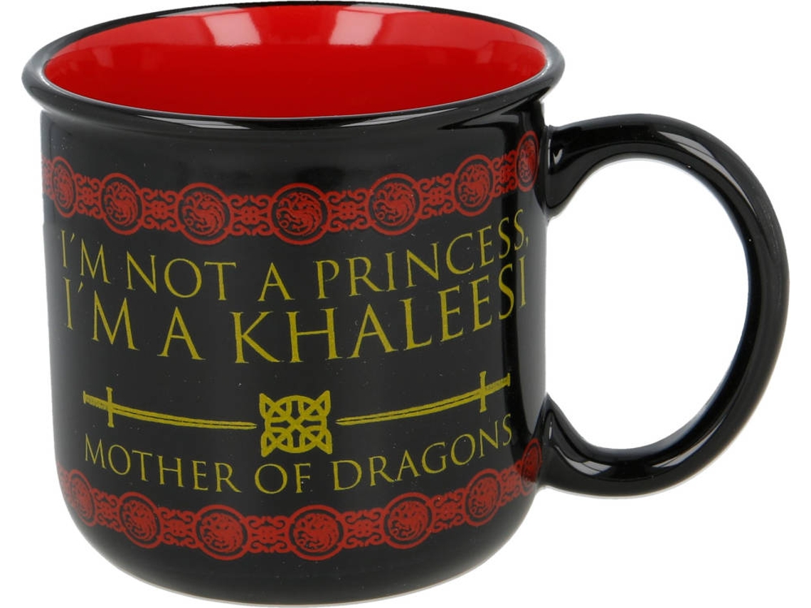 Caneca JUEGO DE TRONOS Preto (400 ml)