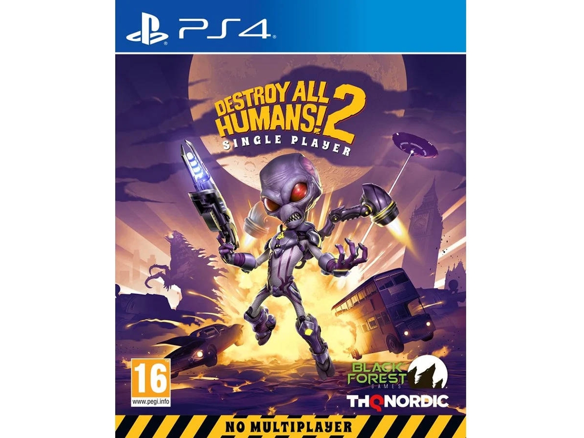 Jogo PS4 Destroy all Humans 2: Reprobed - Single Player