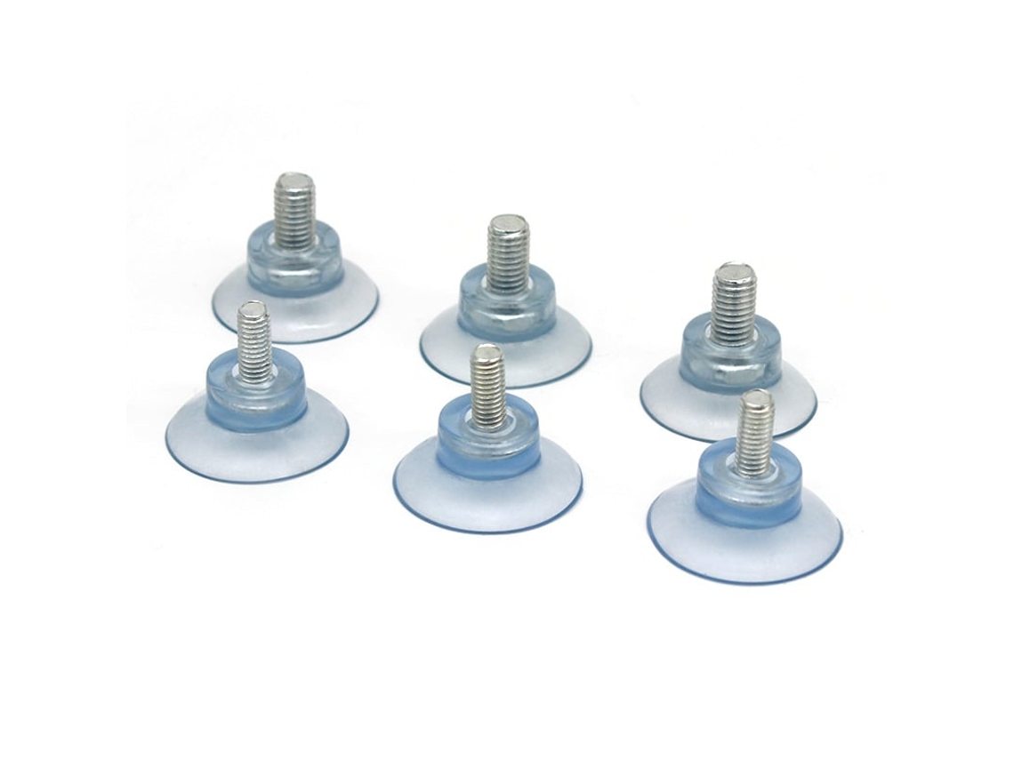 4 Ventosas Ø 32 Mm com Rosca BRILVIBERA
