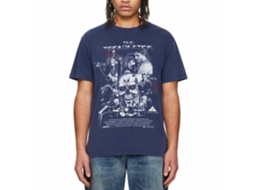 Rockinstone Terminator Movie Collage Navy T-shirt Size:xl