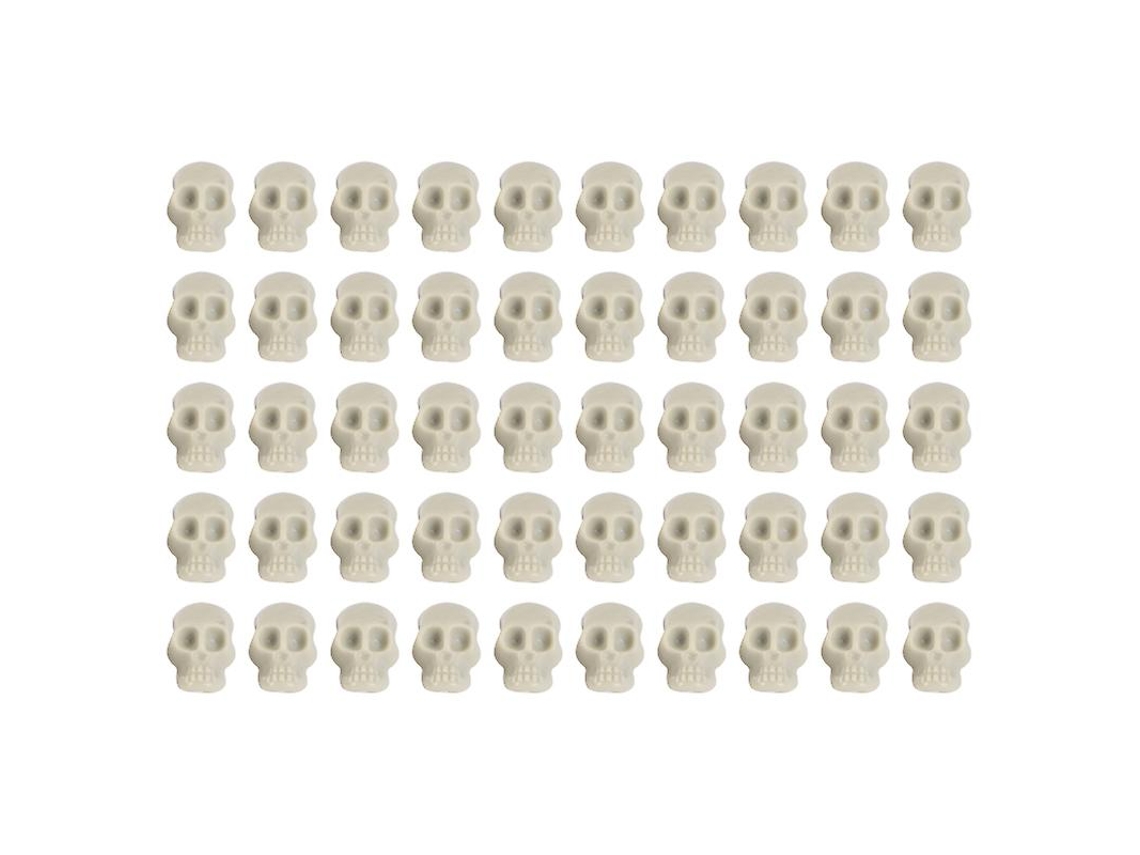 50 Unidades de Decoração de Caveira ALLINLESS