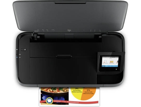 Impressora HP OfficeJet 250 Mobile (Multifunções - Jato de Tinta - Wi-Fi) — Jato de Tinta | Velocidade ppm: 10-7