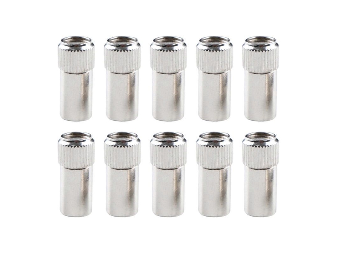 10 Pinos De Suporte Para Prateleiras De Níquel Placas 20x8.4x9.3mm Para Móveis Cozinha Armários 20x8,4x9,3mm