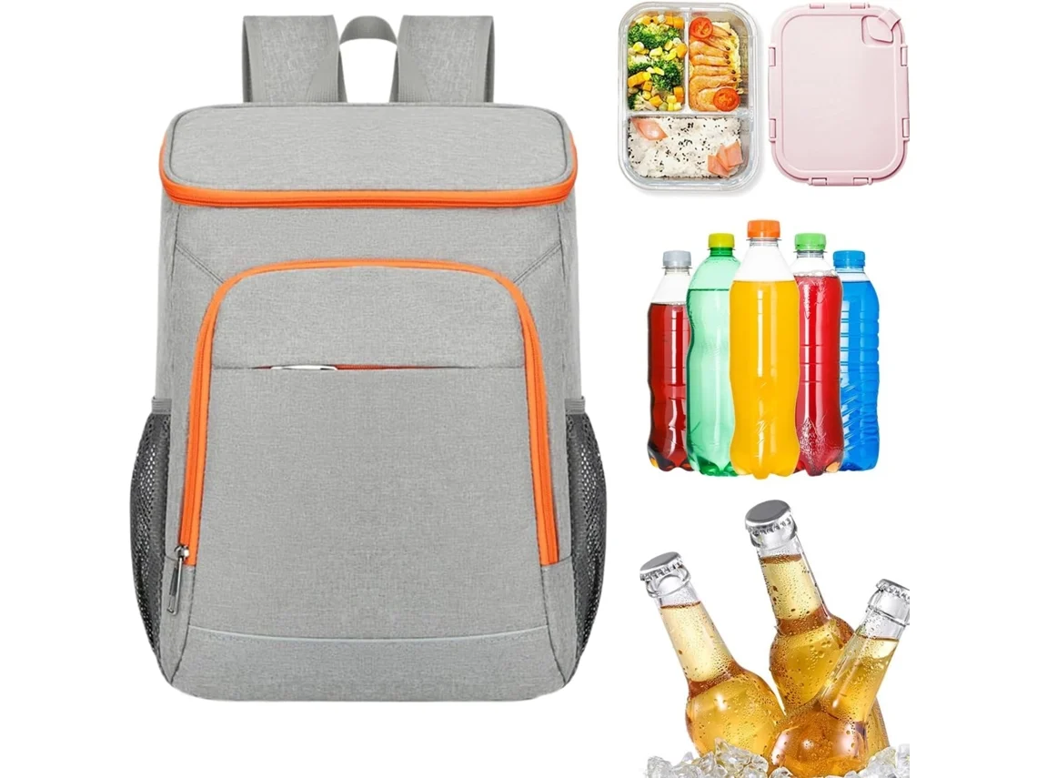 Mochila Térmica para Refeições, 50l, À Prova de Vazamentos, para Praia, Piquenique, Trilhas, Churrasco, Viagens e CHABERLU