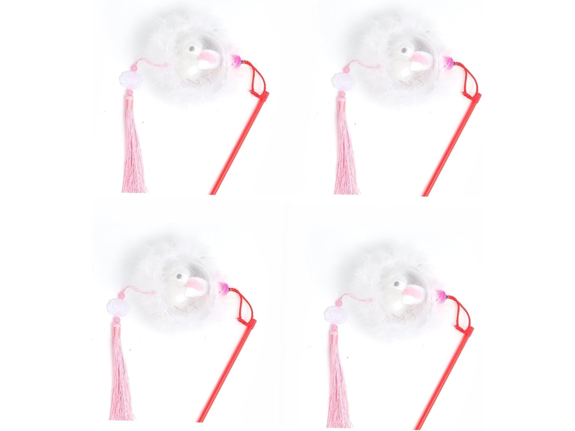 Coelhos Portáteis Iluminados, Decoração Chinesa De Outono, Decorações Para Festas De Outono