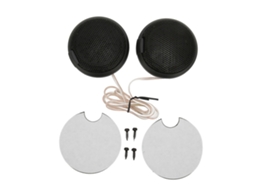 Mini tweeter de cúpula de 20 W y 105 Db para coche con pegatinas y tornillos, accesorio universal | S/MARCA