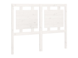 Bed Headboard, Bed Headboards Vidaxl Branco Madeira De Pinho (125.5 X 100 Cm)
