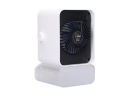 Ventilador Resfriador de Ar Usb com Spray e Umidificação, Luz Rgb, 3 Velocidades, 600ml, Casa | S/MARCA
