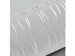 Papel De Parede Texturizado Para Sala De Estar, Revestimento De Parede Não Tecido Com Estampa 3d Moderna, Listrado E Em Relevo, À Prova Dágua, Fácil