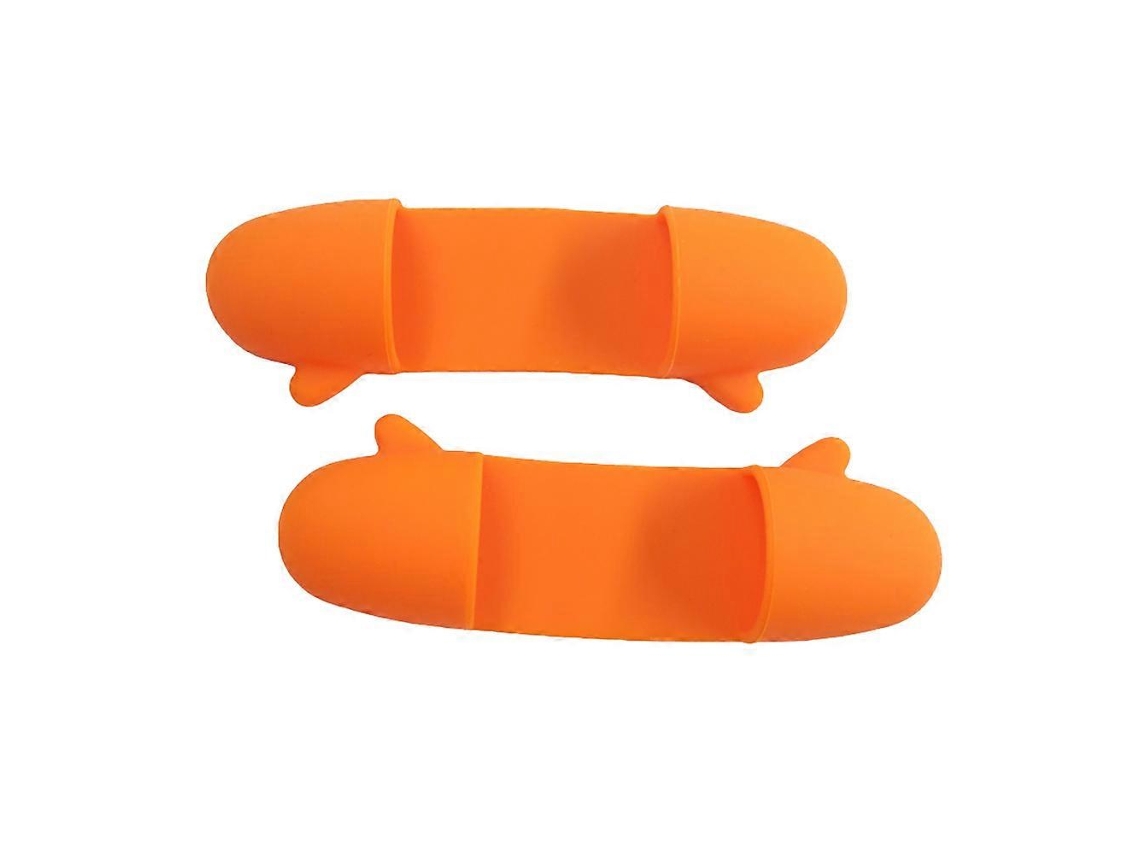 Par De Mini Clipes De Dedo De Silicone Com Isolamento Térmico Para Tigela, Prato E Elétrico Nostalgia88