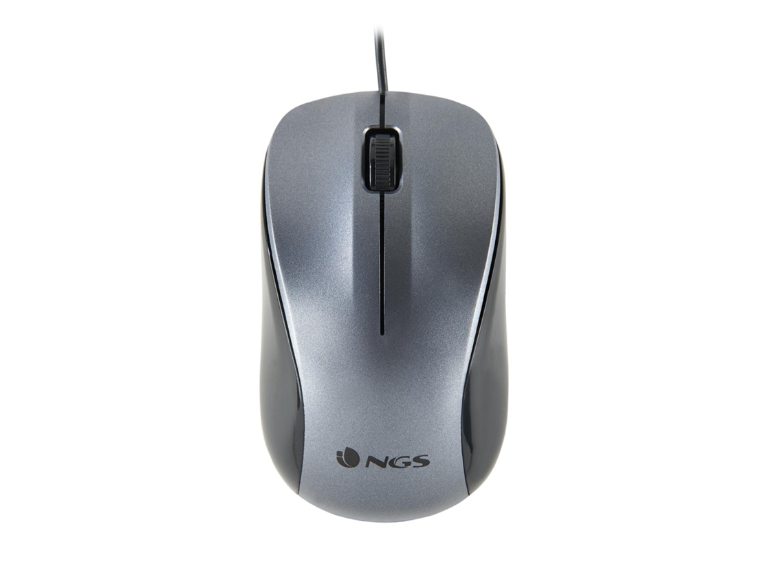 Lurelia Rato Usb Cinzento 1200 Dpi, Ambidestro Com Cabo 1,3 M E 2 Botões