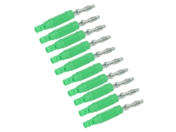 Conector Plug Banana Macho Com Probe 10 Conjuntos