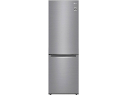 Frigorífico Combinado LG GBB61PZJMN (No Frost - 186 cm - 341 L - Inox)