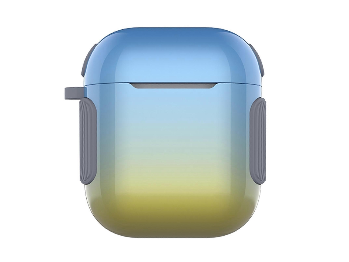 Capa Para Fone De Ouvido 2 Em 1, Verniz Colorido, Pc + Tpu Para Airpods 2/1