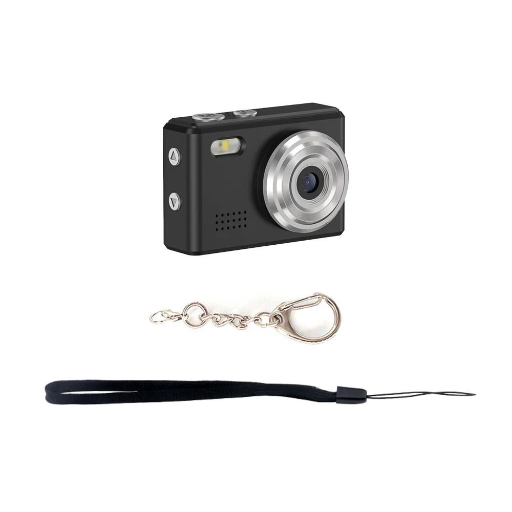 (preta - 32 Gb) Mini Câmera Digital De 0,96 Polegadas - 1080p - Com Alto-falante, Ideal Para Crianças.
