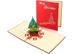 Cartões De Natal Pop Up 3d Cartões Artesanais Com Envelopes Aquaforge