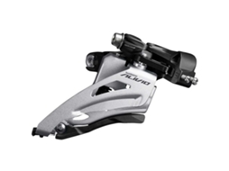 Desviador Dianteiro Alivio M3120 48.8 Mm Preto Prateado 2 X 9Sshimano