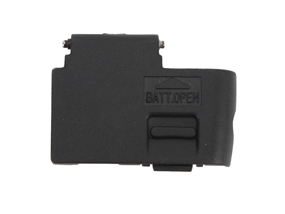 Tampa protetora da bateria para câmeras 350D e 400D, encaixe preciso e fácil instalação.