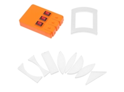 Kit De Óptica Científica 1 Conjunto Em Plástico Para Experimentos De Física