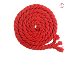 Lurelia Corda Macramê Algodão 8 Mm X 20 M 3 Fios Para Tricô Decoração Diy