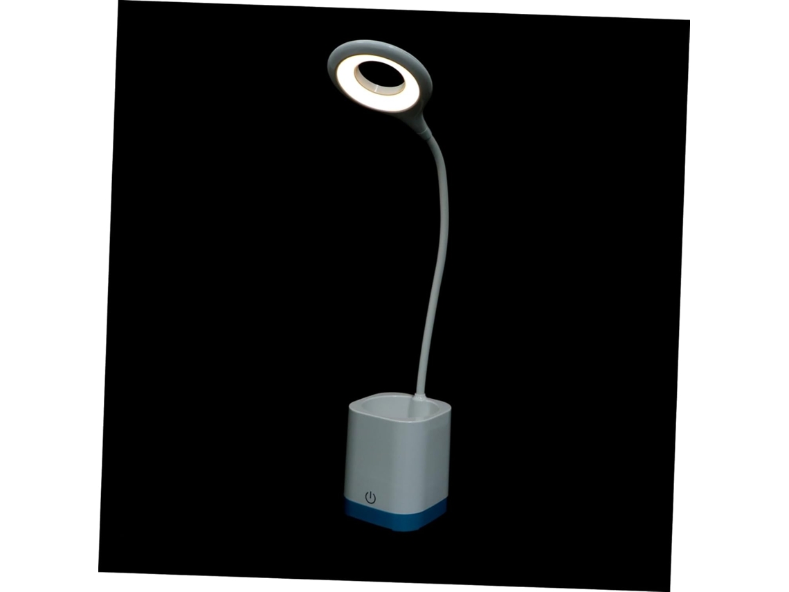 Conjunto De 1 Luminária De Mesa Multifuncional Com Compartimento De Armazenamento, Luminária De Leit Gokoco