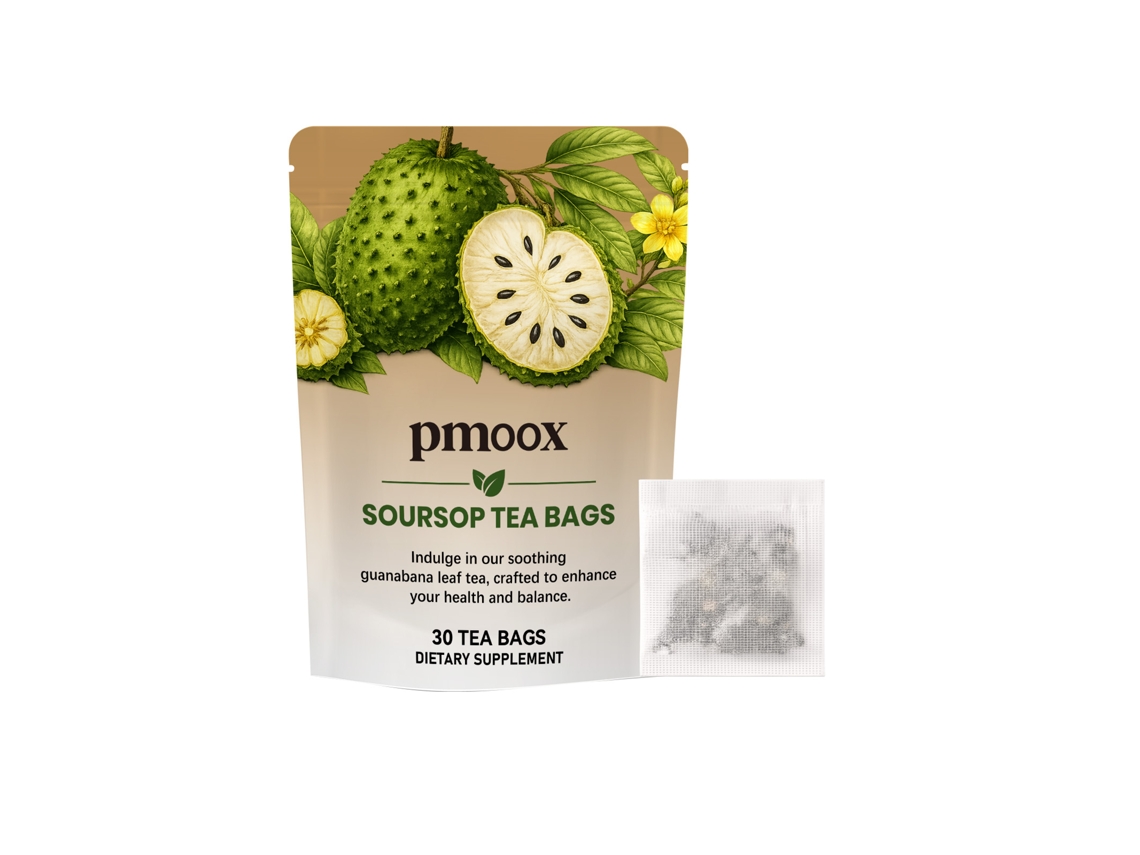 Chás de Soursop em Saquinhos