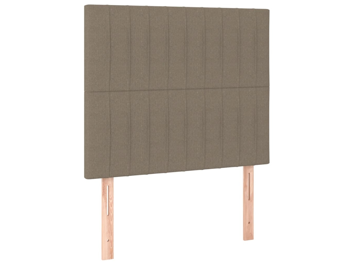 Headboard, Headboards Vidaxl Cinzento-acastanhado Tecido (100 Cm)