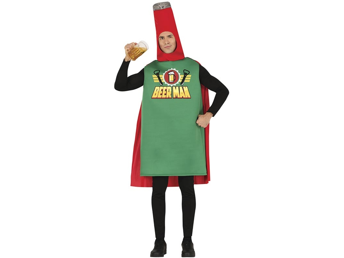 Fato de garrafa de Beerman para homem