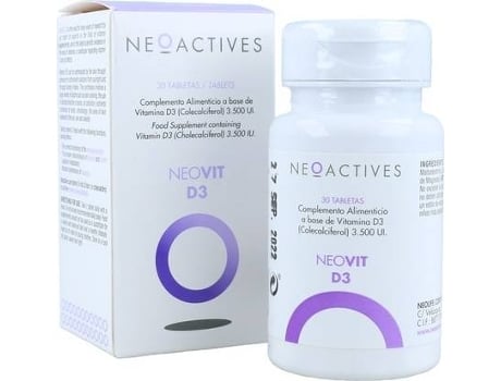 Chá NEOACTIVES Neovit D (30 tabletes)