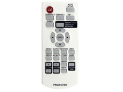 Controle remoto de substituição N2qaya000116 para projetores PT-LB332 e PT-TX312.