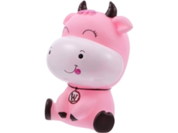 Cofrinho Em Formato De Vaquinha, Pi, Zqkla Aquaforge (cor Rosa)