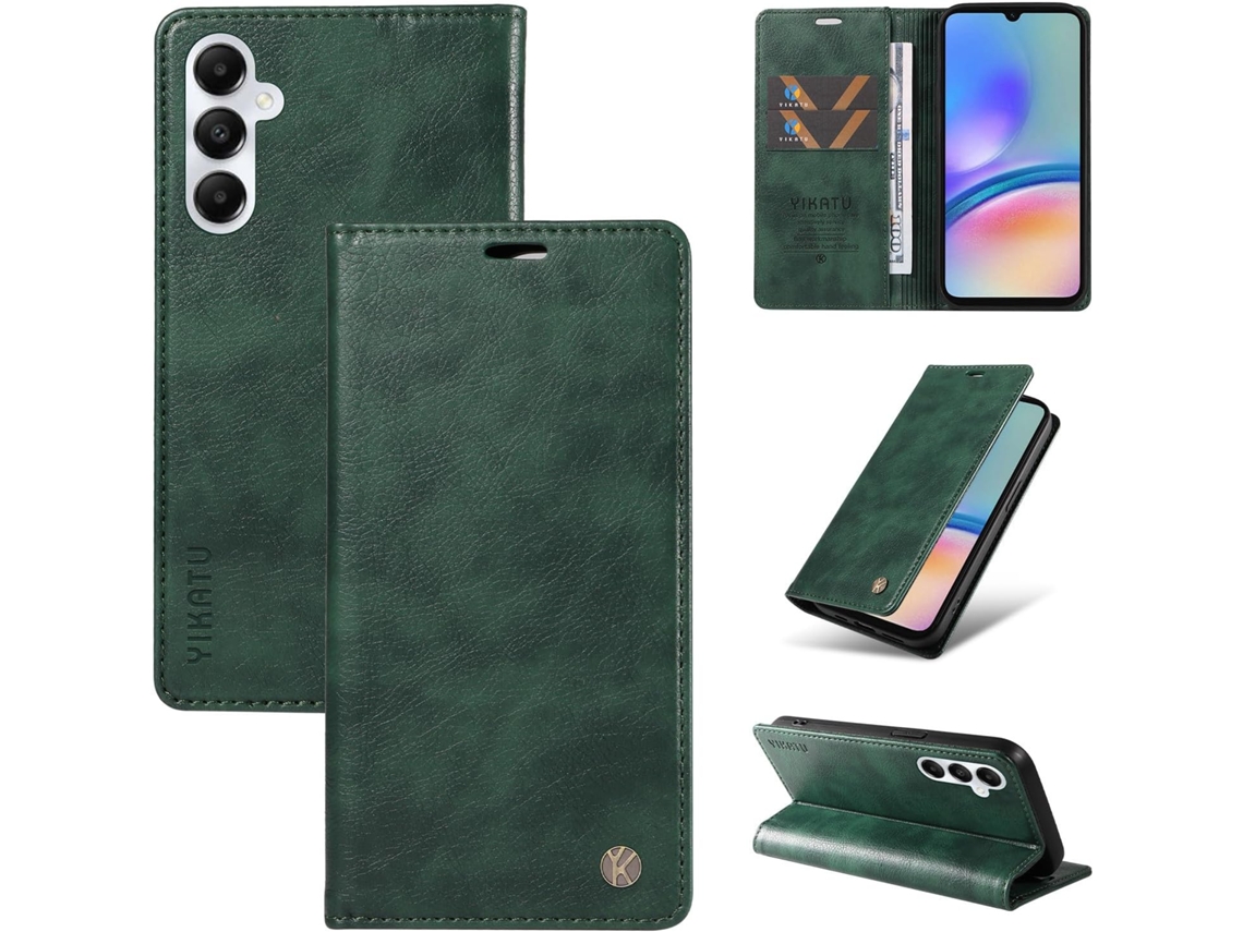Capa Para Samsung Galaxy A05s, Capa Carteira Em Couro Pu Resistente A Impactos, Capa Dobrável Flip Resistente A Impactos