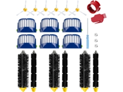 Kit De Peças De Reposição Para Irobot As Séries 600 694 677 655 680 E 645 /séries 500 595 E 585 Acessórios Aspirador Robô (20 Peças) Cuich
