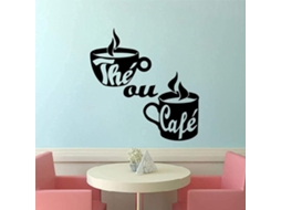 Adesivos de parede fotovoltaicos removíveis para decoração de sala de estar e quarto, adesivos de parede criativos e removíveis, 28 cm x 43 cm