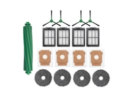 Acessórios Para Aspirador De Pó Irobot Roomba Plus 405 Combo / 505 Combo: Escova Lateral Principal, Esfregão, Saco De Pó E Filtro._ptg