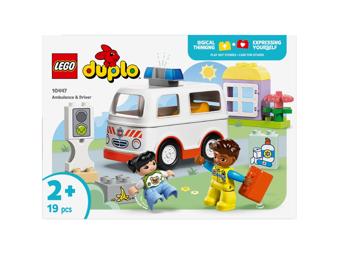 LEGO Duplo: Ambulância e Condutor - 10447