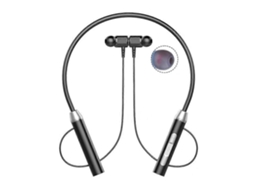 Fone De Ouvido Bluetooth Sem Fio Tipo Pescoço Estéreo Com Redução De Ruído, Universal, Com Plugue Para Fone De Ouvido Esportivo E Microfone, Azul