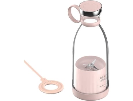 PW TOOLS 350ML Liquidificador portátil, Liquidificador portátil de smoothie, Shaker, Carregamento sem fio com quatro lâminas, Mini liquidificador Bo10