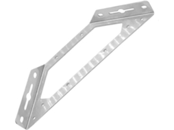 Suporte Angular Grande Em Aço Inoxidável