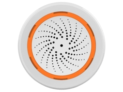 Lurelia Sensor De Som E Luz Zigbee Neo 90db Tuya Smart Life Com Sensor De Alarme De Sirene Integrado