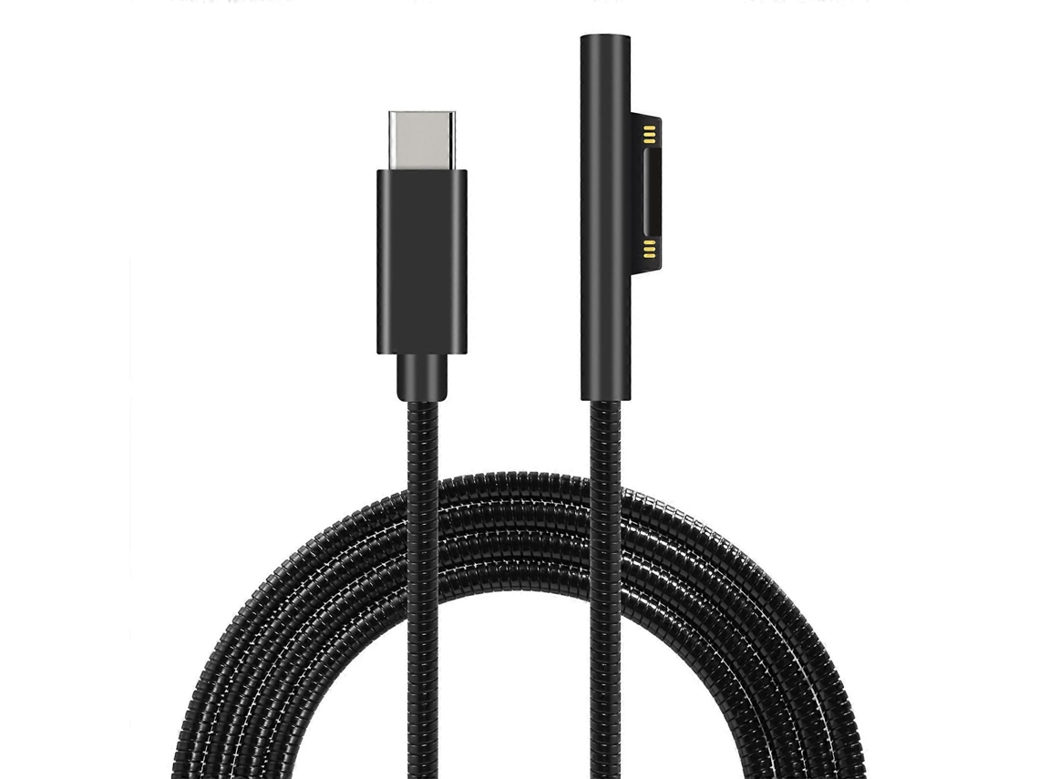 Cabo De Carregamento Com Mola Metálica Para Tablets De 7/6/5/4/3 Polegadas, Cabo Flexível Para Sincronização De Dados. Nostalgia88
