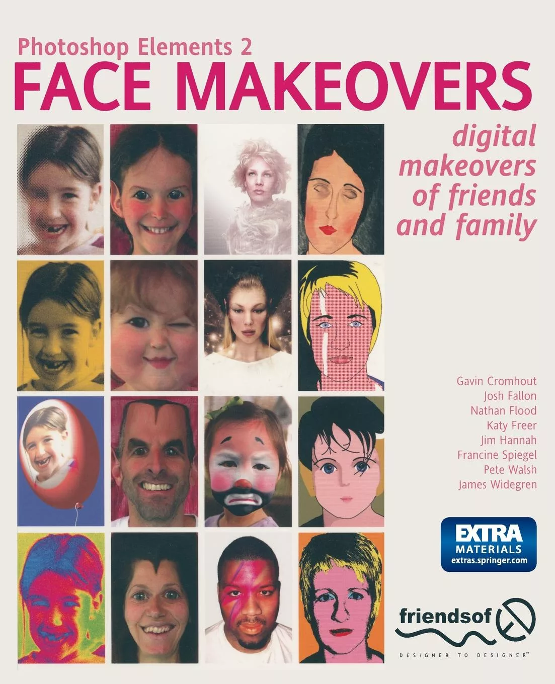 Livro Photoshop Elements 2 Face Makeovers De Gavin Cromhout (inglês)