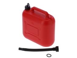 Jerry Can De Plástico Abs Militar Portátil Bidón De Gas/combustível 10l Vermelho