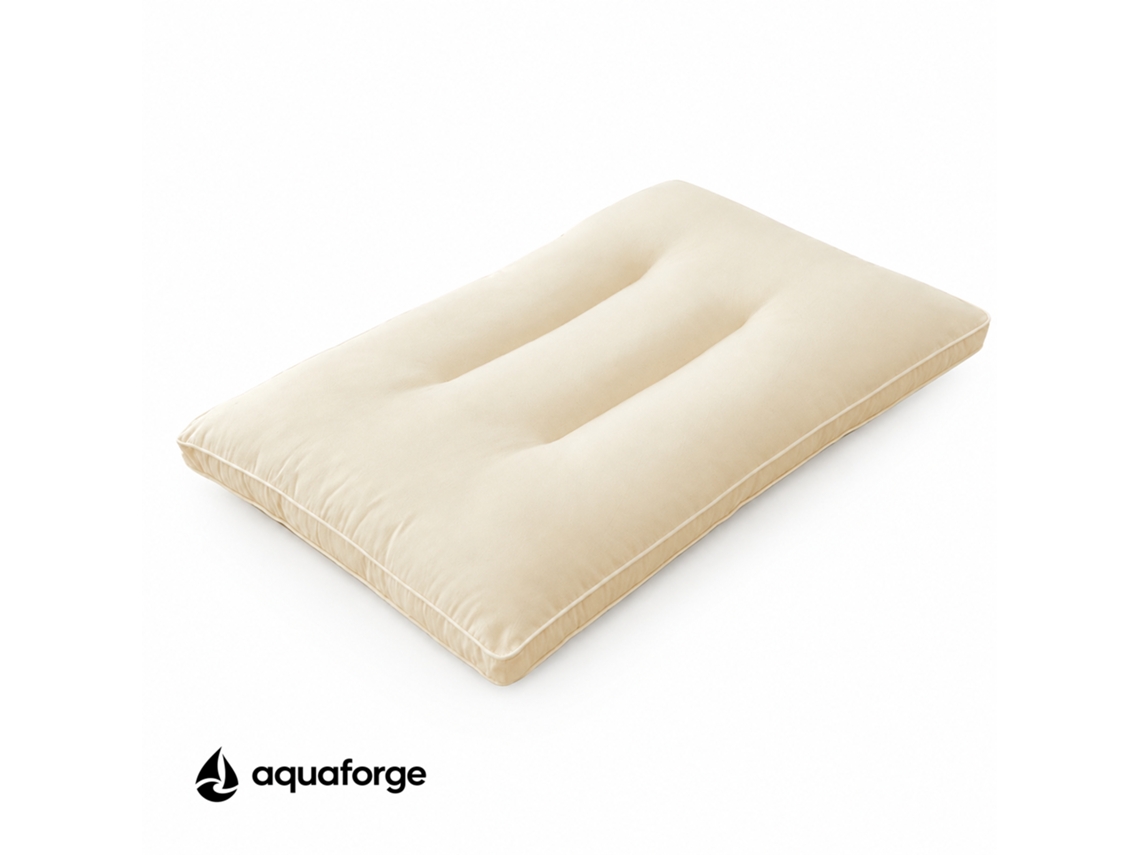 Almofada Cervical Ergonómica Algodão 30 X 50 Cm