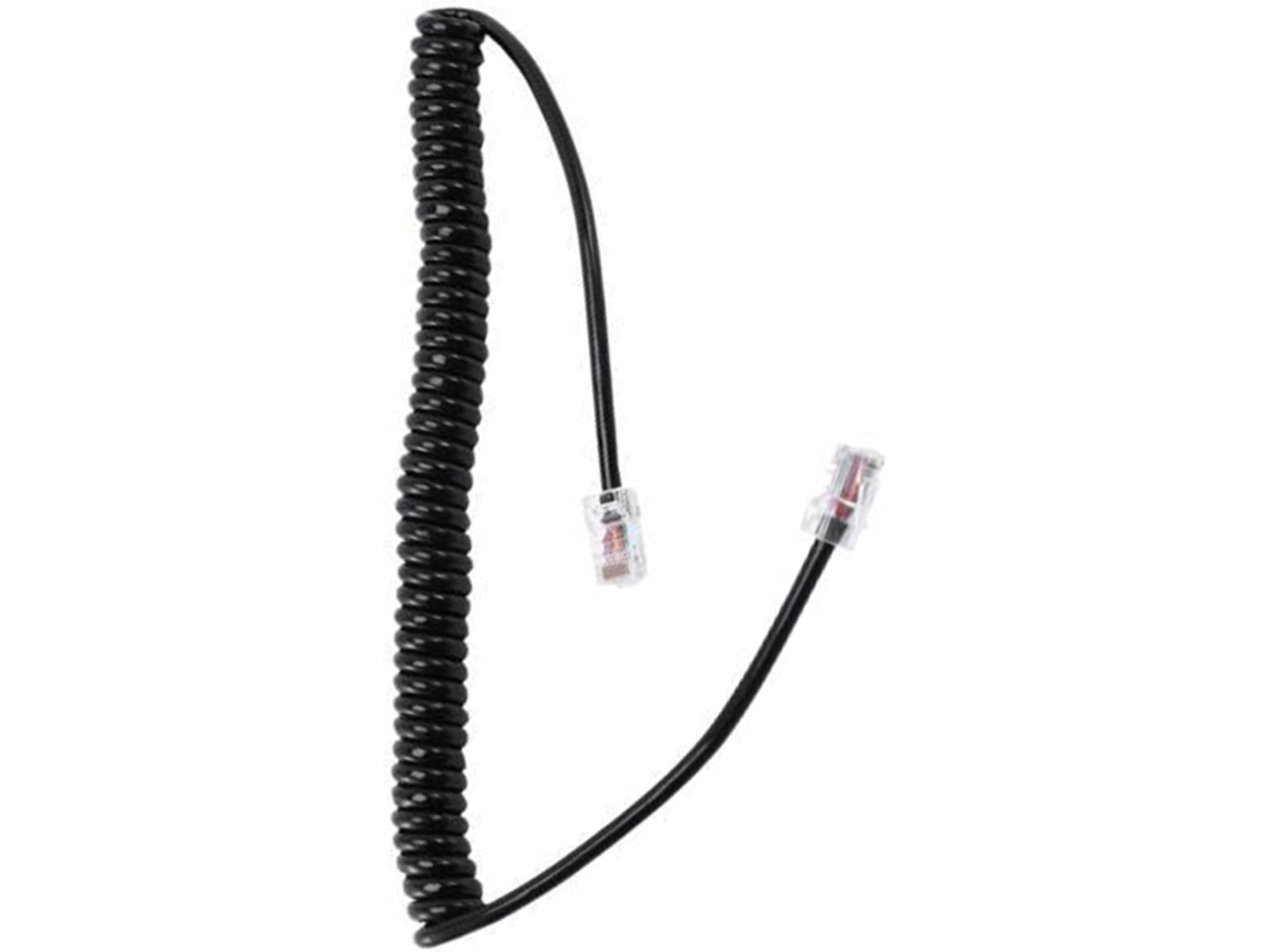 Cabo Extensor De Microfone De 8 Pinos Para Rádios Icom Hm-98 E Hm-133